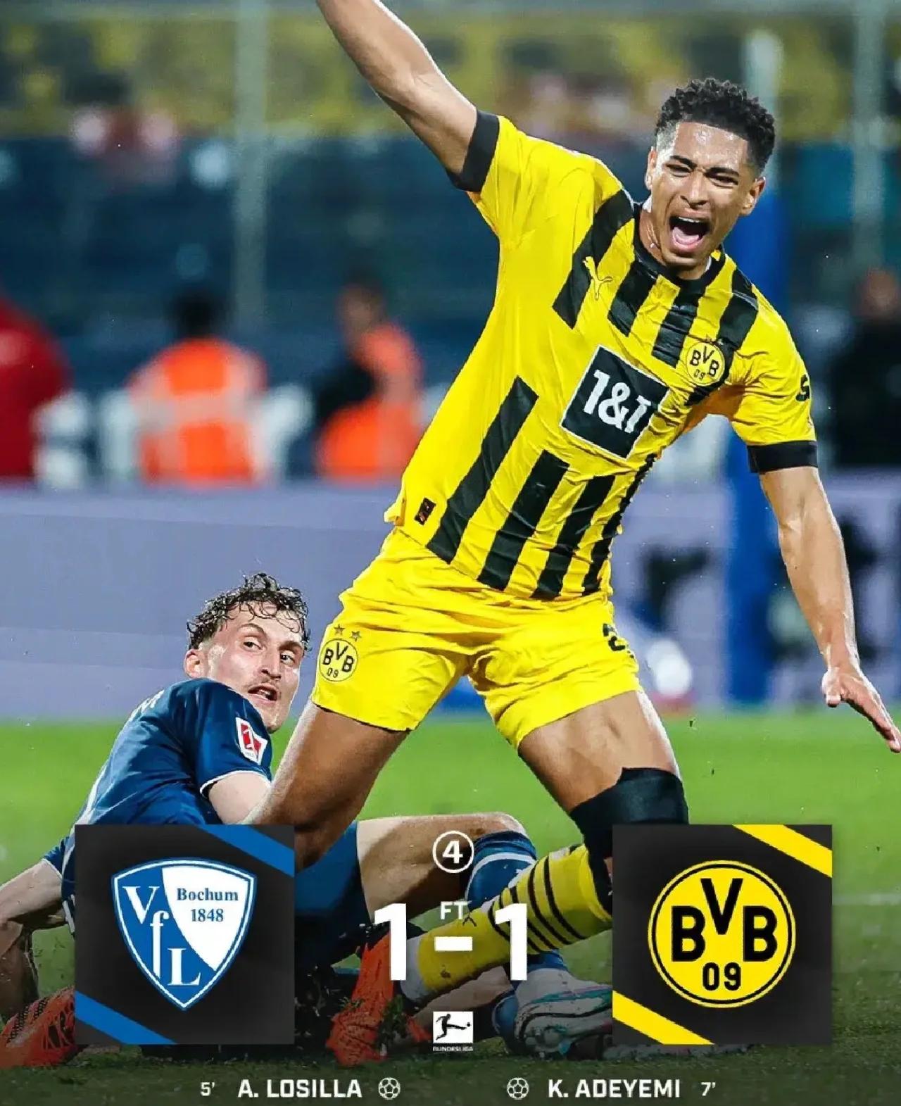 多特蒙德艰难战平,对保持前四位置有利 多特蒙德艰难战平,对保持前四位置有利